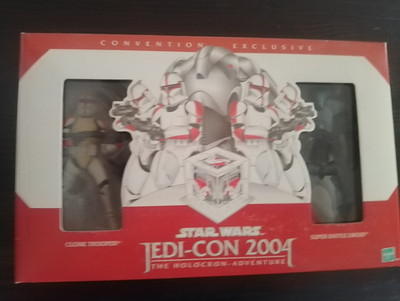 star wars-action-figuren 2004 Jedi-Convention Exclusive & Limited Firguren Set