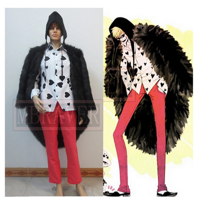 One Piece Cosplay Donquixote Rosinante Corazon Cosplay Costume Ebay