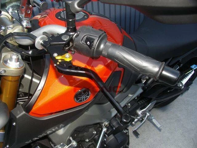 For Yamaha V-Star 1100 Custom 1999-2009 Mix Color Short Brake Clutch Levers - Image 3 of 4
