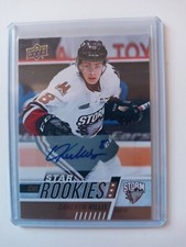 2017-18 Upper Deck CHL Cameron Hillis Star Rookies Auto Autograph #352 Prospects