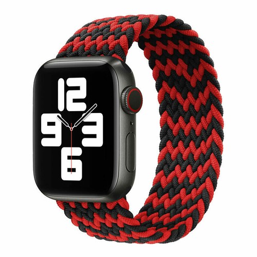 Correa de bucle tejida de nailon iWatch correa para Apple Watch Series 6 5 4 3 2 1 38/40/44 mm - Imagen 21 de 31