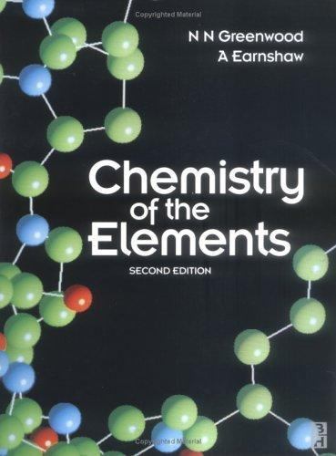 Chemistry of the Elements Greenwood Earnshaw Paperback 9780750633659 2e