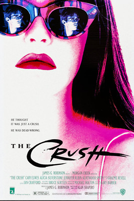 The Crush Movie Poster Alicia Silverstone Cary Elwes