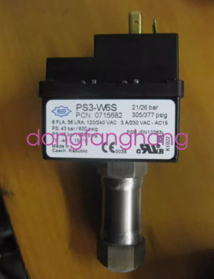 1pcs NEW ALCO PS3-W6S 21/26bar pressure switch controller DHL or FedEX or UPS