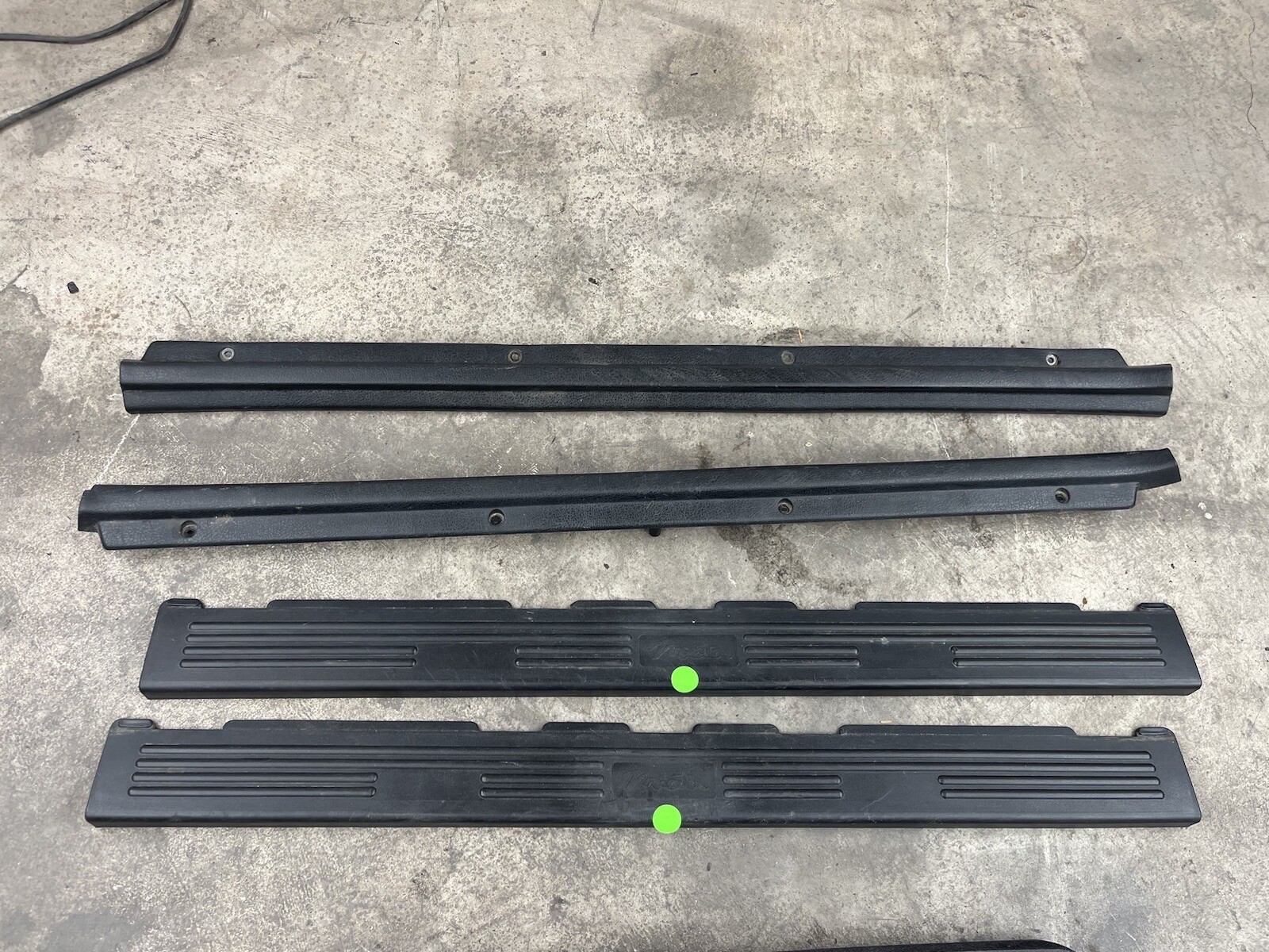 19901997 Mazda Miata Mx5 Plastic Door Sills Set Pair Left Right NA 90