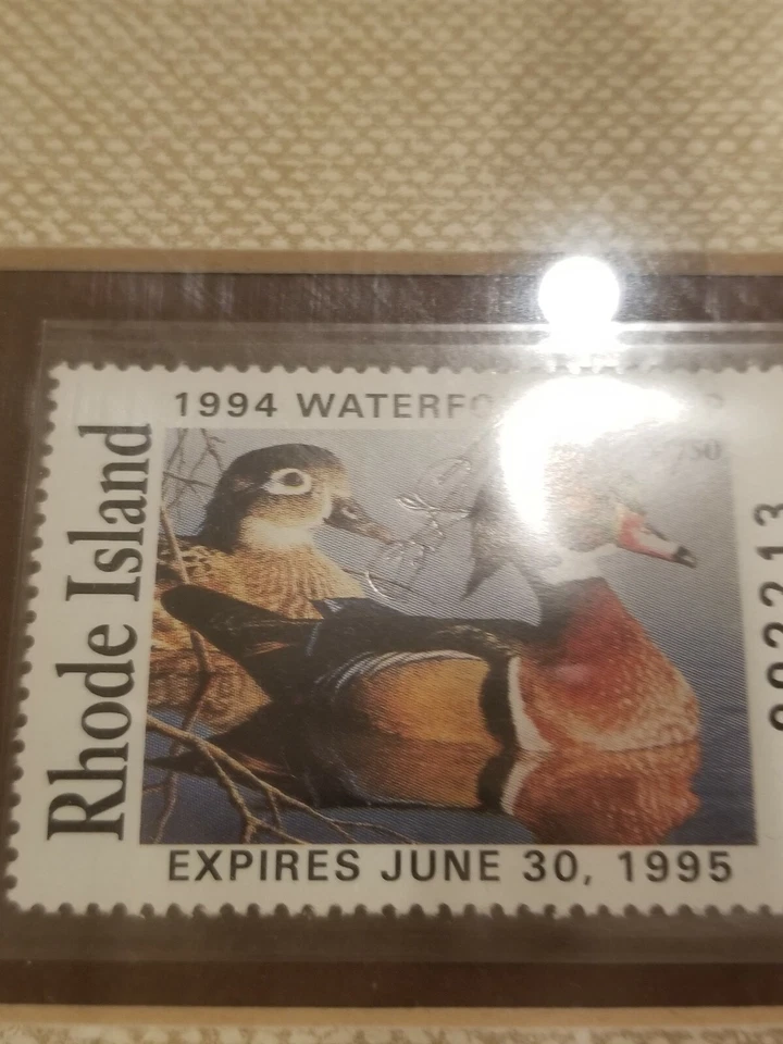 Robert Steiner 1994 Rhode Island Edition #13/145 Duck Stamp Print Certificate - Image 3 of 4