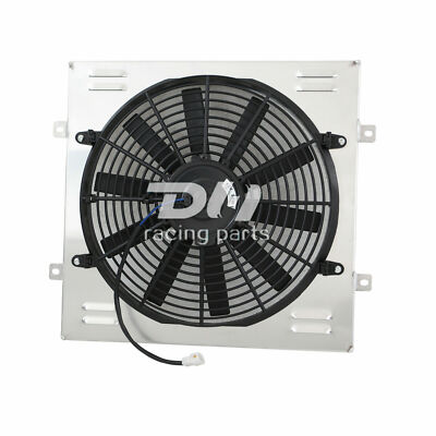 Alu Radiator Shroud&Fan For 63-66 Ford Mustang/ 60-65 Falcon/Mercury Comet l6 V8