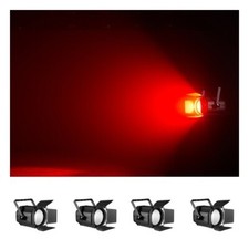 4pc/lot Cob Die-casting Aluminum 200w RGBWA 5 in 1 Led Blinder Stage par Light