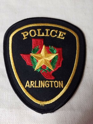 Arlington Texas Police Shoulder Patch OS | eBay