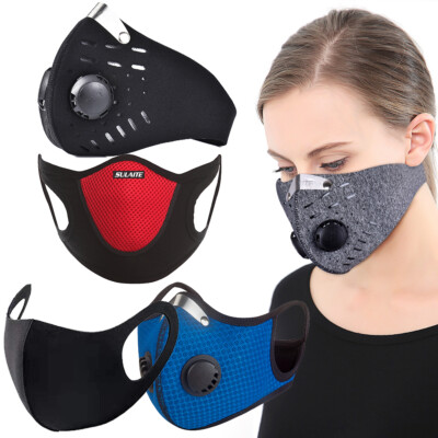 Dust Haze Air Filter Mask Washable Reusable Mask Outdoor Respiratory Protection