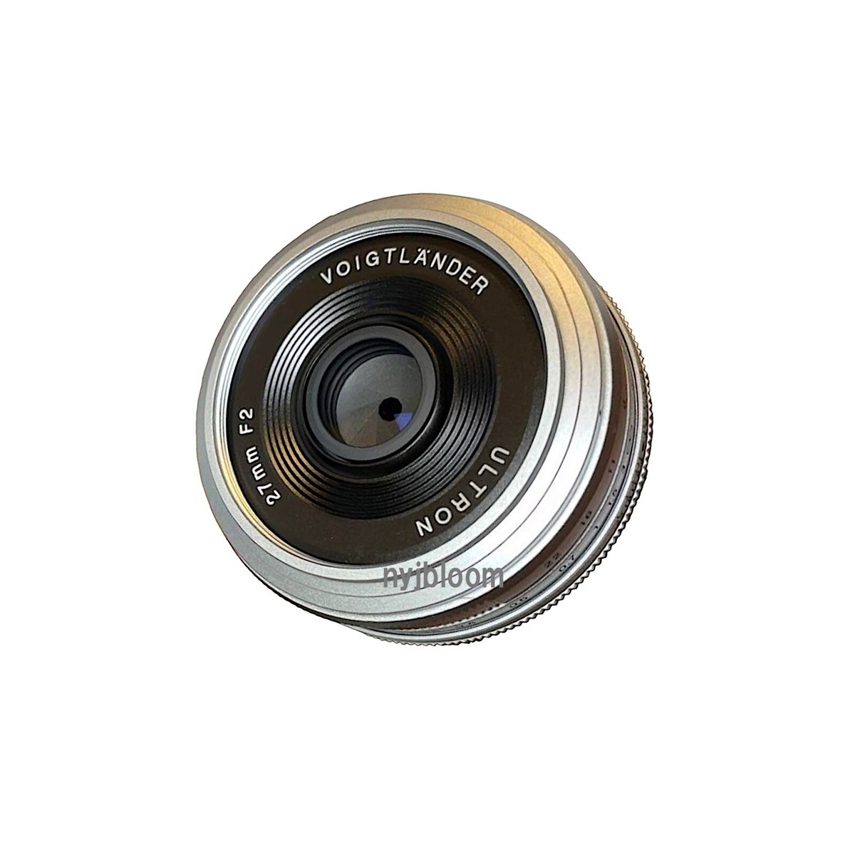 New VOIGTLANDER Ultron 27mm F2 FUJI X Mount Lens (SILVER) APS-C