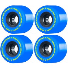 Powell Peralta Skateboard Longboard Wheels Snakes 66mm 82A Blue Soft Slide Form