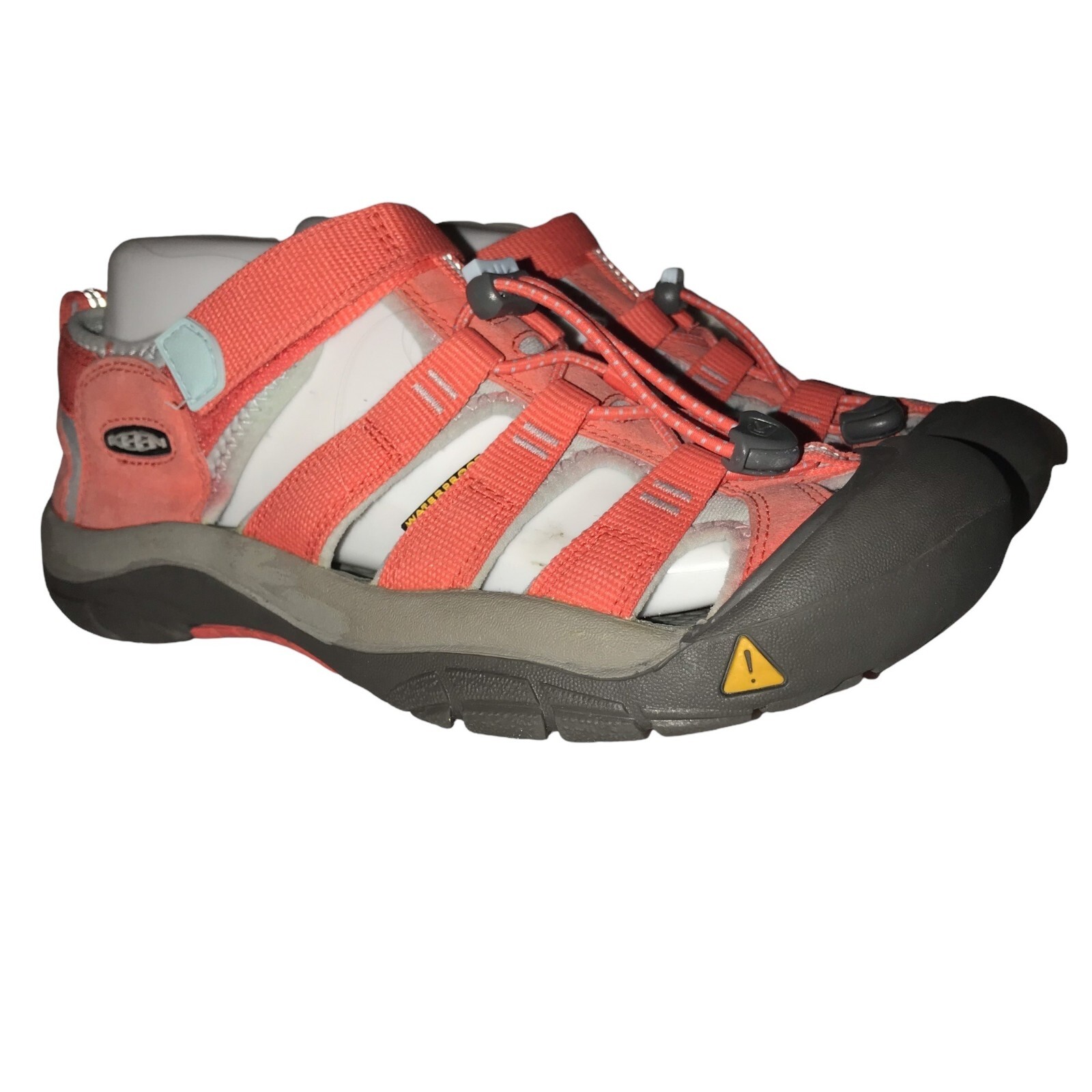 KEEN Sandali in pelle rosa da uomo 6 tela trekking campeggio scarpe da acqua all'aperto