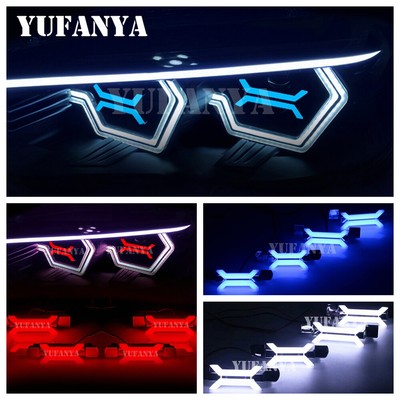 4x DRL Angel Eyes X Concept Fit BMW F80 M3 F82 F83 M4 F32 LED&Halogen Headlights