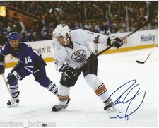 Edmonton Oilers Robert Nilsson  Signed Autographed 8x10 Photo COA