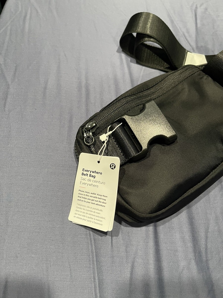 Lululemon Black Everywhere Belt Bag! NEW with tags! Fast Shipping! Great Deal! | eBay Lululemon Black Everywhere Belt Bag! NEW with tags! Fast Shipping! Great Deal! | eBay