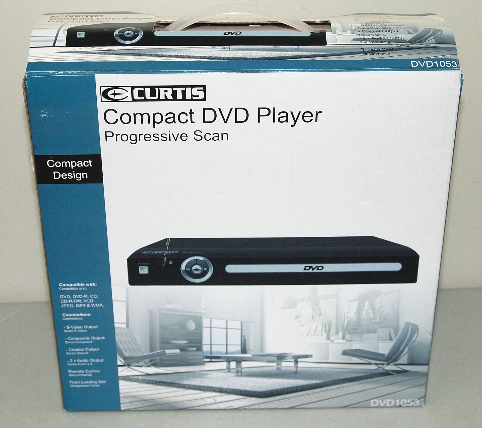 Progressive Scan With Remote #dvd1053