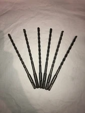 Qty 6 SDS Rotary Hammer Drill Bits 3/8" x 8 1/4" fit Hilti Bosch DeWalt Mikita