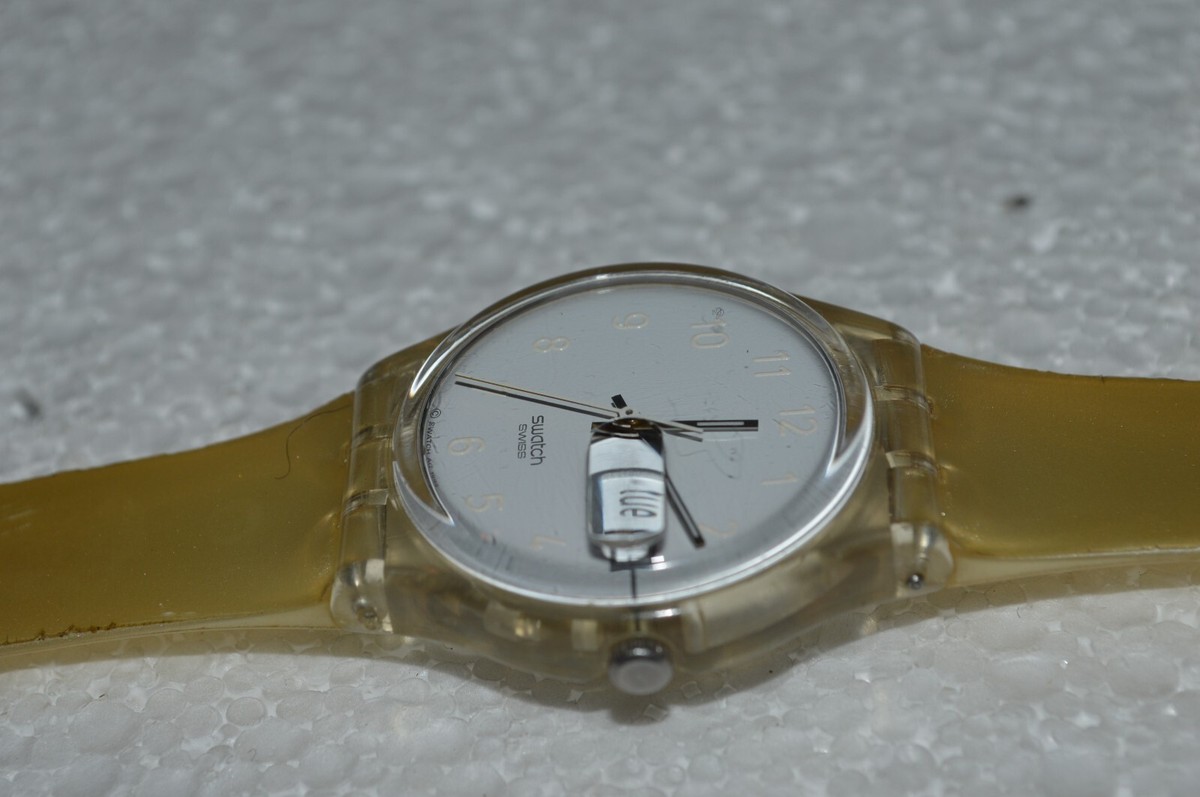 Swatch Watch GK733 SNOW COVERED Gents Quartz Swiss Circa