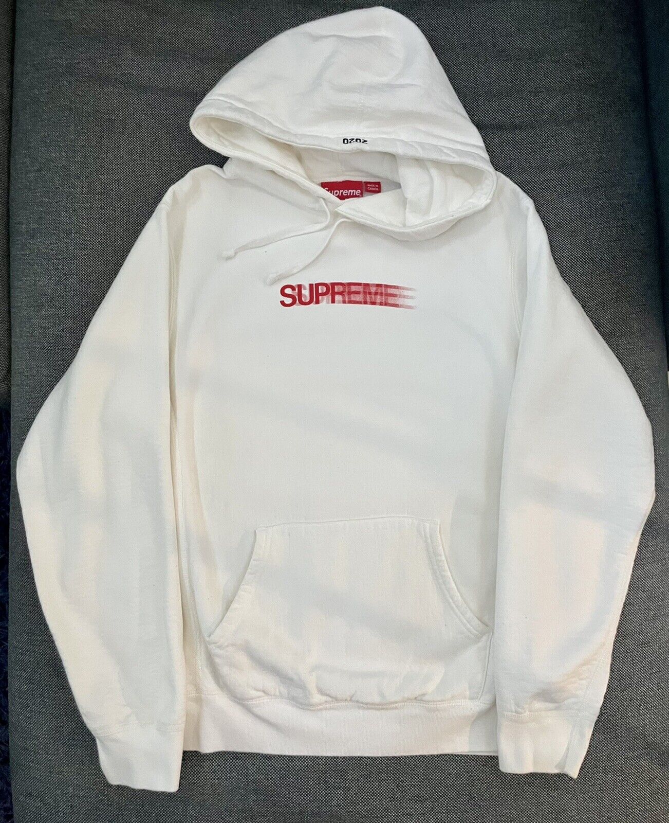 Supreme Motion Logo Hooded Sweatshirt SS20 Medium White | eBay