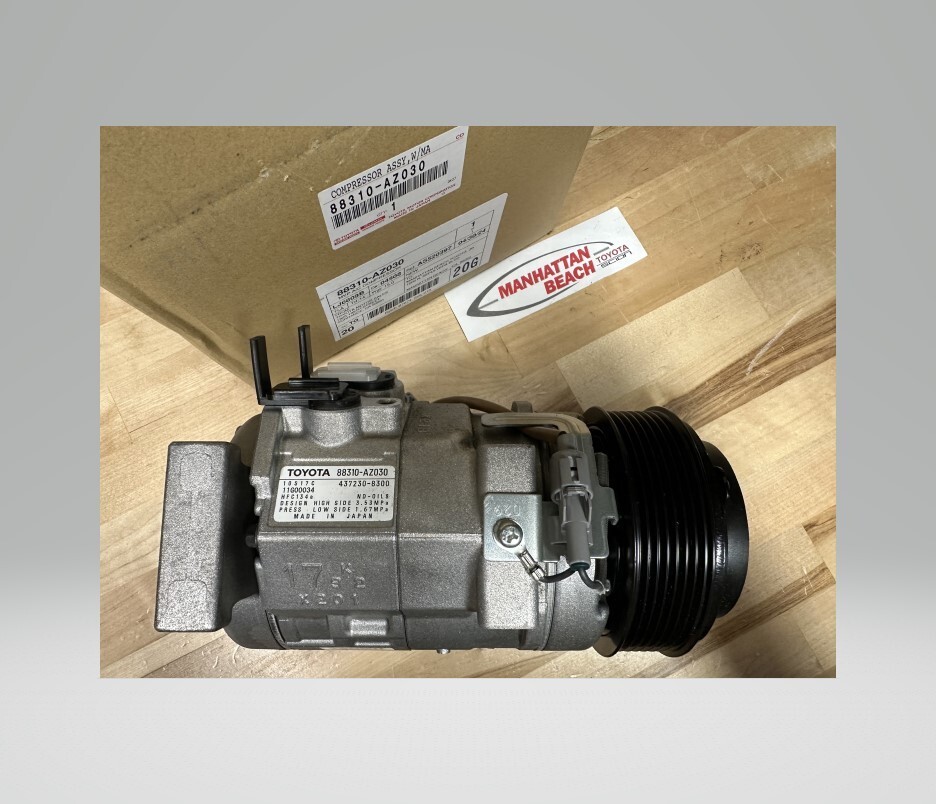 10-20 4RUNNER, 10-14 FJ CRUISER GENUINE TOYOTA A/C COMPRESSOR W