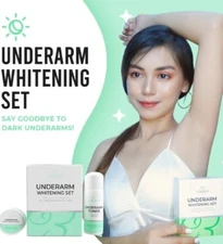 Underarm Whitening Set Toner & Cream by Clarity Essentials(Big Size)