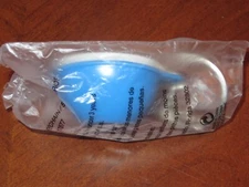 Tupperware Thatsa Bowl Keychain Functional Lid Mini Blue Pill  ~ Coin holder NEW