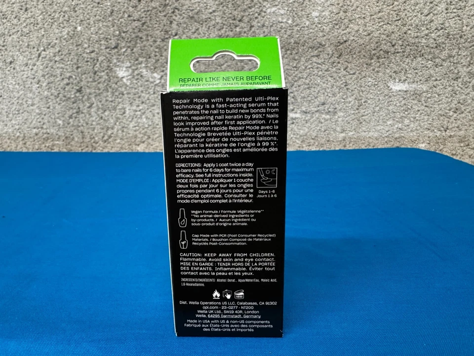 OPI Nail Envy Strengthener Tri-Flex Tech Color Serum Repair Mode Formula 2023 - Imagem 2 de 2