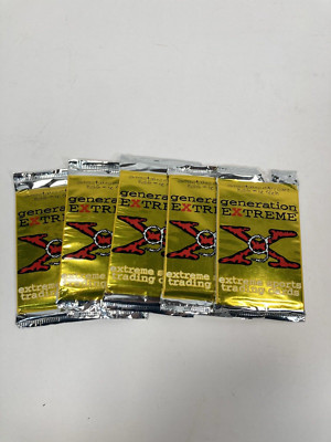 1994 GENERATION EXTREME (5 PACKS) NEW Trading Cards BMX Skateboarding *Defects*