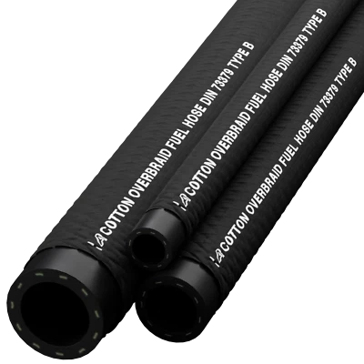 AUTOSILICONEHOSES Cotton Braided Fuel Hose Unleaded Petrol Oil Diesel Pipe Rubber Vacuum Line e10