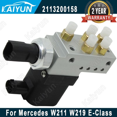 Air Suspension Compressor Control Valve Block Fit For Mercedes W211 W219 E-Class