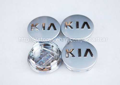 4pcs Silver Wheel Cap for 2012 2013 2014 2015 2016 2017 KIA Picanto Morning - Picture 1 of 3