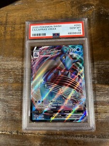 POKEMON 2020 Sword & Shield Full Art LAPRAS Vmax #050 PSA 10 Gem Mint RARE