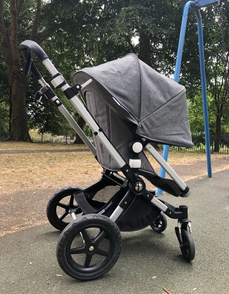 Bugaboo Cameleon 3 Plus Classic Grey Melange Collection Pushchair Stroller Pram - Image 2 of 4