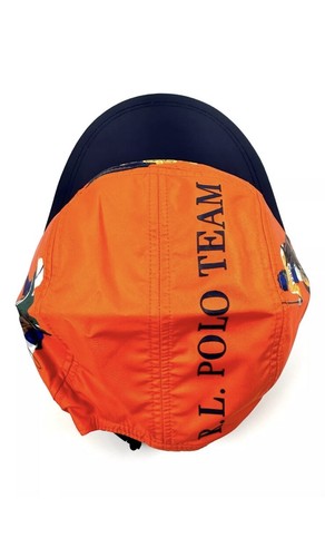 Ralph Lauren Equestrian Sportsman Horsemen Crest 5 Panel Long Bill Cap Mütze OS - Bild 6 von 14