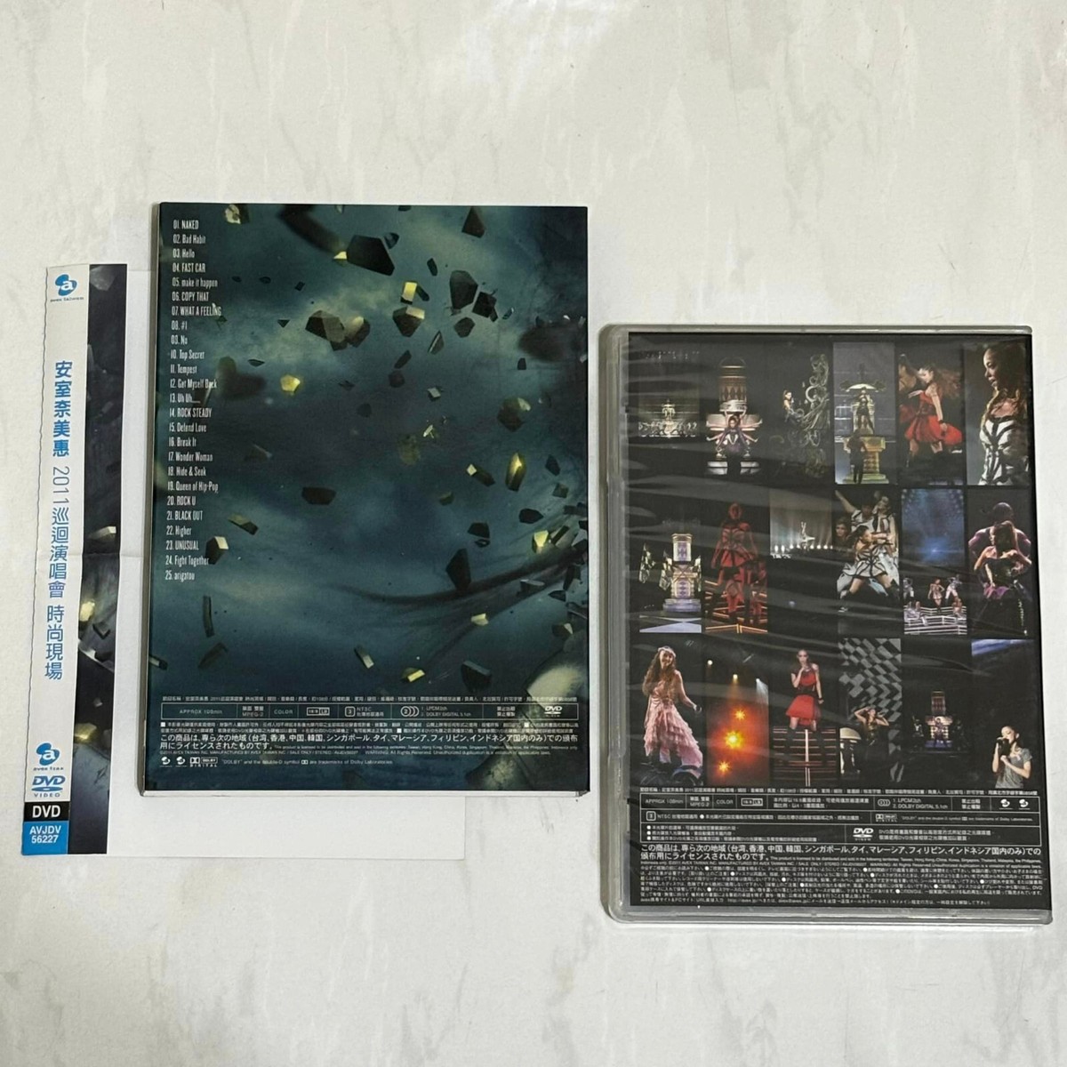 Namie Amuro 安室奈美惠Live Style 2011 巡迴演唱會時尚現場Taiwan OBI