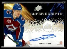 2022-23 Upper Deck SPx Super Scripts Bowen Byram Colorado Avalanche #SS-BY 111