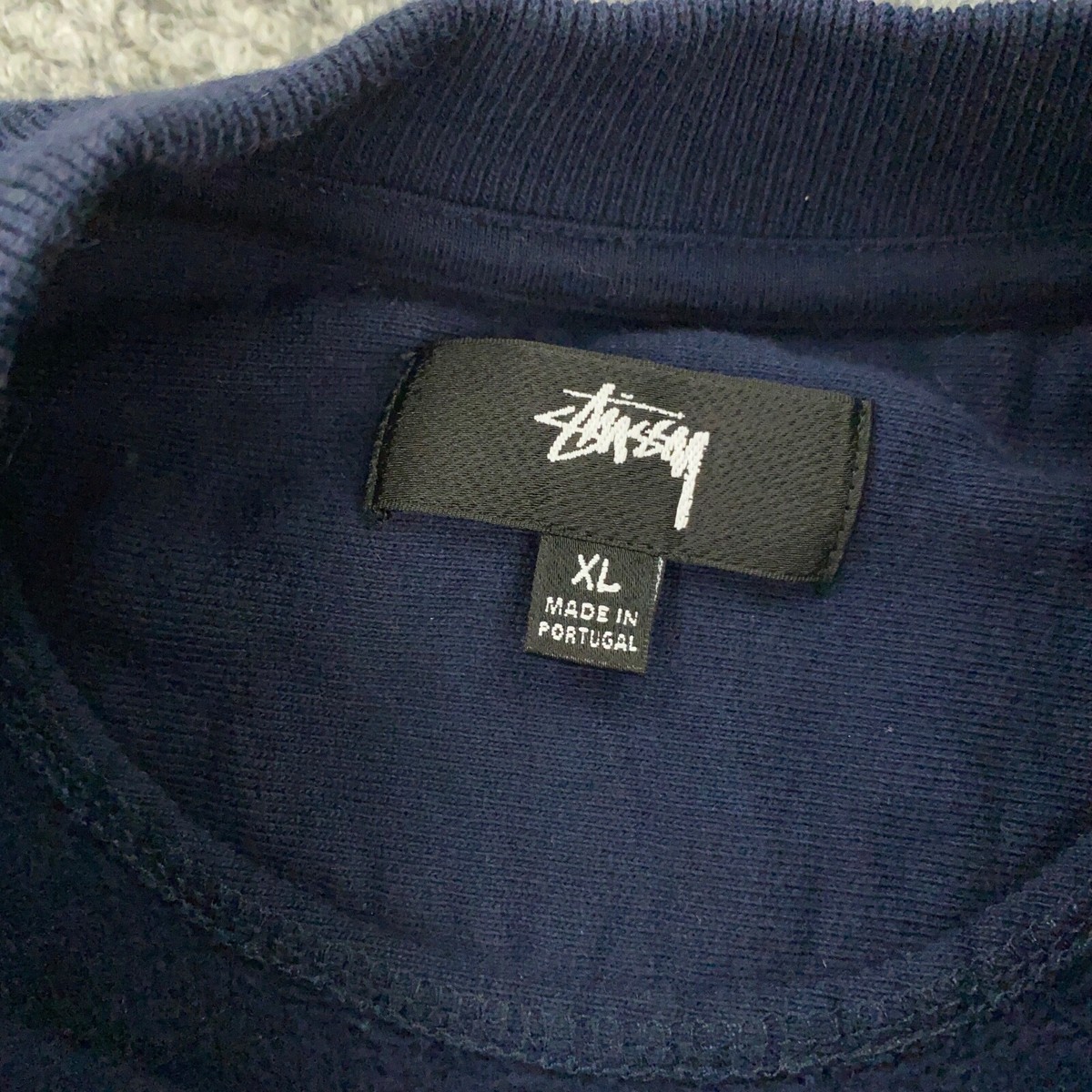 Stussy Contrast Stitch Label Crew Mens XL Blue Sweatshirt | eBay Stussy Contrast Stitch Label Crew Mens XL Blue Sweatshirt | eBay