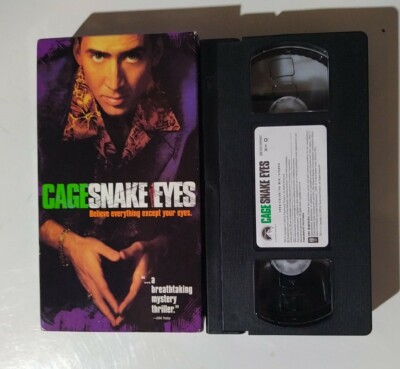 Snake Eyes (VHS, 1999) Nicholas Cage 97363354130| eBay