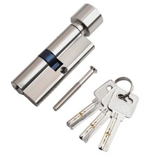 Trustworthy Aluminum Lock Knob Cylinder Anti theft Door Lock Core 3 Keys