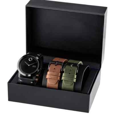 MOVADO Trend Impulse Watch Interchangeable Strap Gift Set, 42mm 3601054 