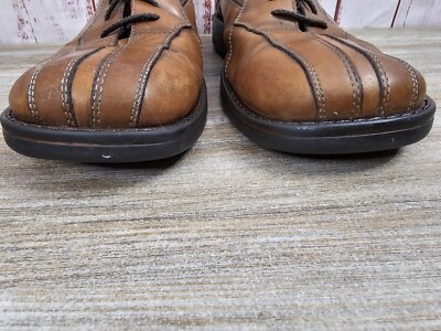 GH Bass Shoe Mens 11.5 Canal Brown Leather Derby Blucher  display picture 1