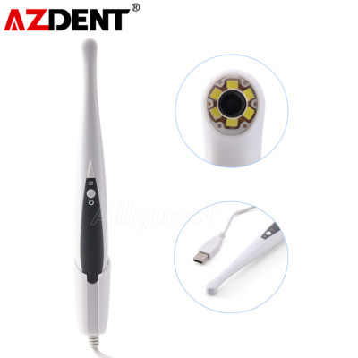 Cámara intraoral dental USB HD cámara 13.0 mega pixels 6 luces LED AZDENT
