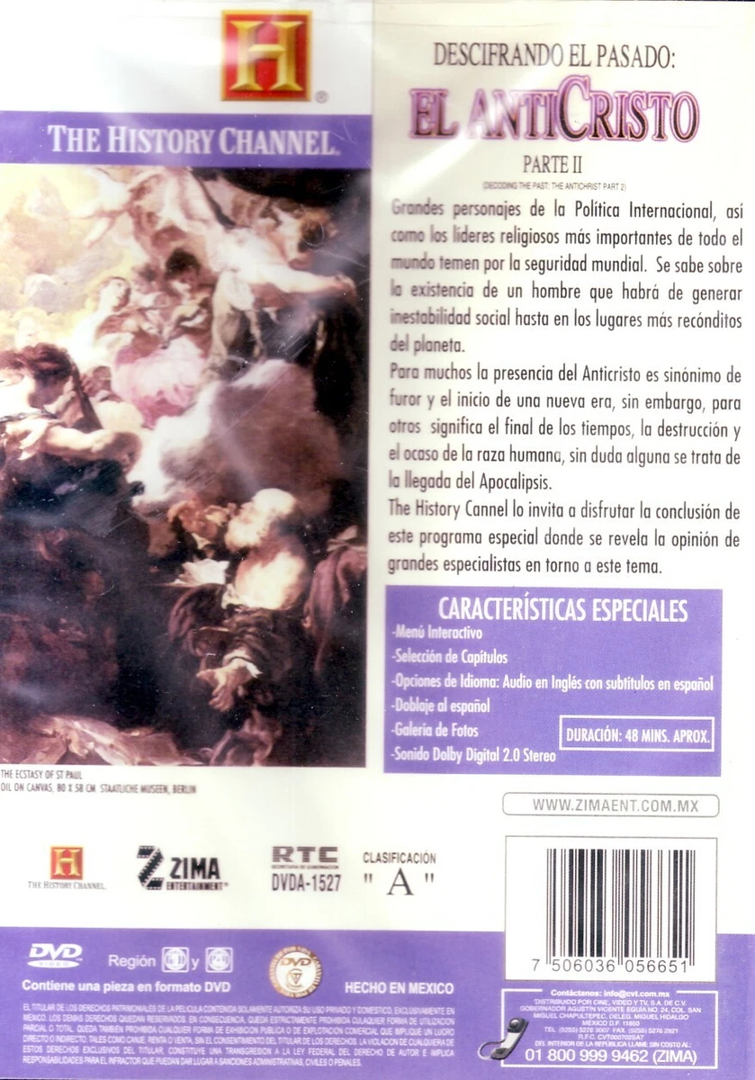 History Channel En Espanol El Anticristo