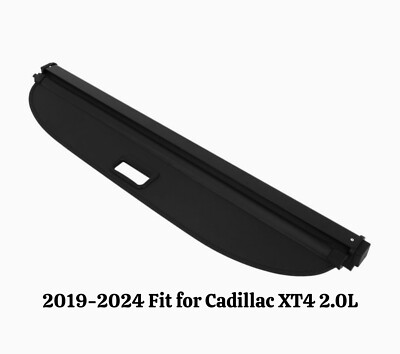 For Cadillac XT4 2019-2024 Car Shade Security Rear Trunk Cargo Cover Shield