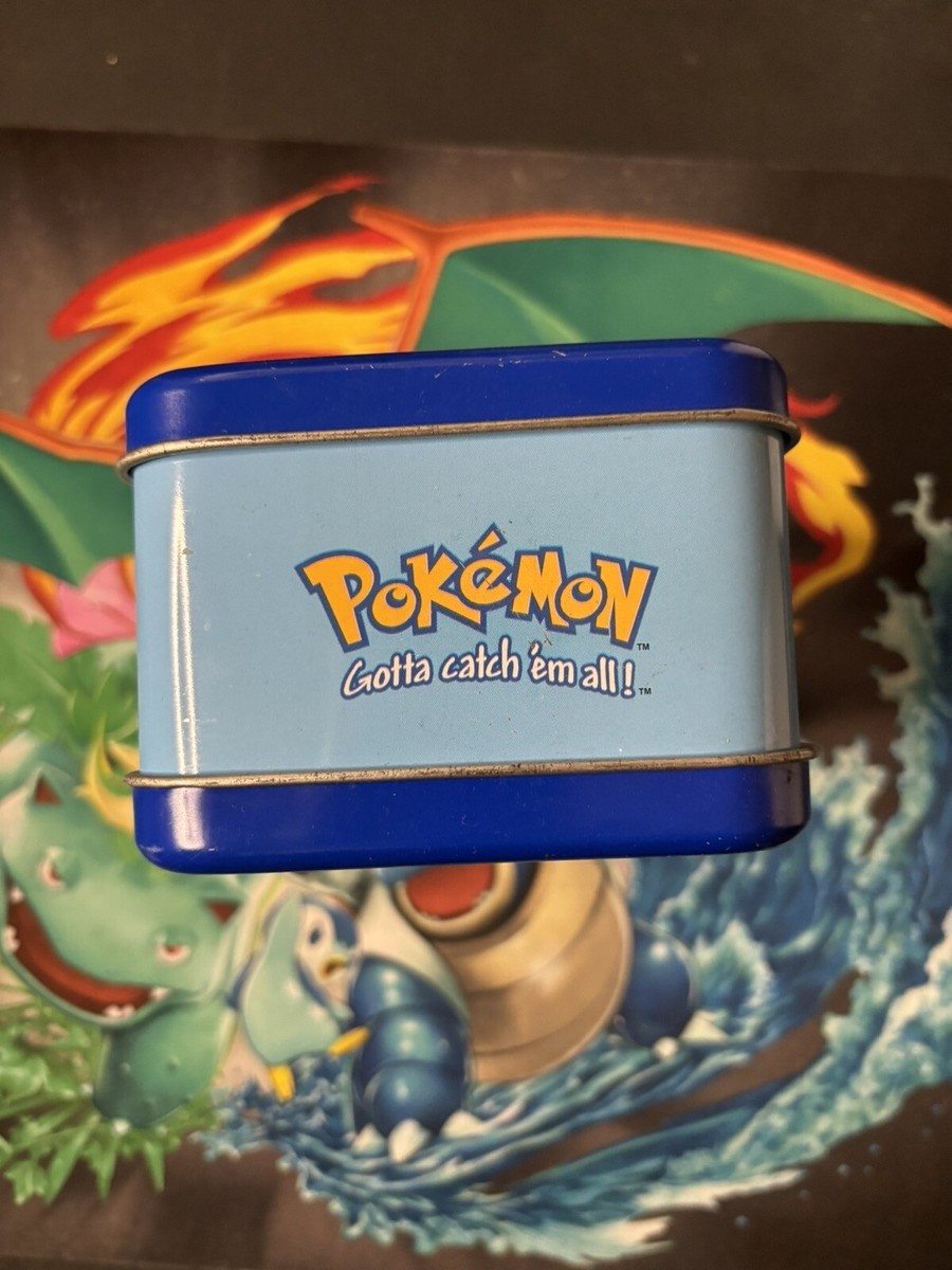 1998 Pokemon “Gotta Catch Em All” Collectible Tin Card Box/Mini