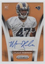 2014 Panini Prizm Rookie Orange 55/75 Marcus Roberson #AR-MR Auto 7i2