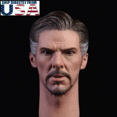 #ad #ad 1 6 Benedict Cumberbatch Male Head Doctor Strange For Hot Toys BD001 Figure USA $38.00