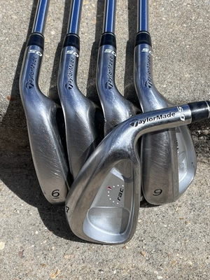 #ad TaylorMade RAC OS 46 9 Iron Set Precision Steel Shafts Right Handed 2quot; SHORT $99.99