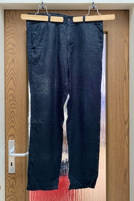 United Colors of Benetton Stoffhose 100% Leinen